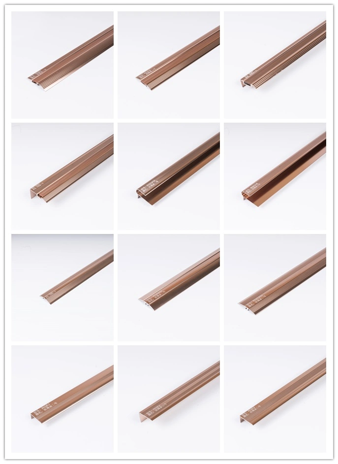 Ck Rose Golden Flooring Profile Floor Decoration Accessories Series