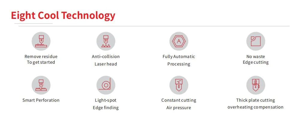 Double Exchange Platforms 1500W 2000W 3000W 6000W 8kw 10kw 12kw 20kw Fiber Laser Cutting Machine.