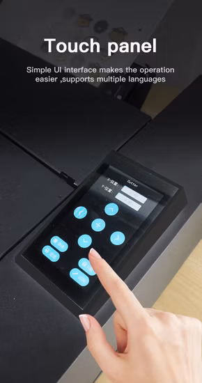 QR 코드 스캐닝 서보 모터 A3+ 자동 공급 라벨 시트 커팅 플로터