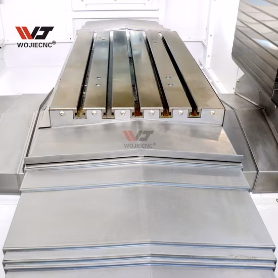 헤비 듀티 3 축 금속 가공 Vmc 가격 자동차 CNC 공작 기계 주철 침대가 있는 모듈형 밀링 드릴링 절단