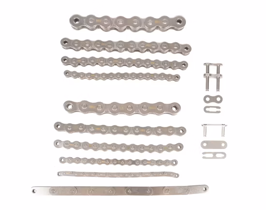 ANSI/ISO 표준에 따른 짧은 피치 스테인리스 스틸 정밀 롤러 체인(A 시리즈)